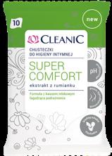 Cleanic, Super Comfort, chusteczki do higieny