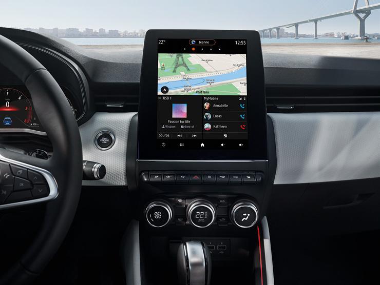 automatycznie, kompatybilny z funkcją Apple Car Play i Android Auto.