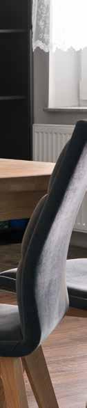 crossed oak wood leg base ergonomiczna forma oparcia ergonomic back-support