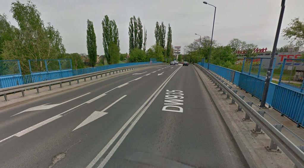 Widok od strony północno-wschodniej na przęsło