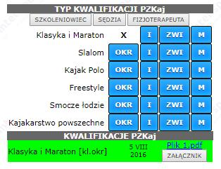 Potwierdzanie kolejnych uprawnień przebiega w ten sam sposób co przedstawiony powyżej.