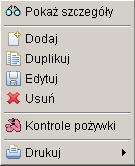 Pole Numer składa się z Symbolu pożywkarni, numeru porządkowego kolejnej pożywki i roku wprowadzenia zlecenia. Jest automatycznie uzupełniane po kliknięciu ikonki przy polu licznik.