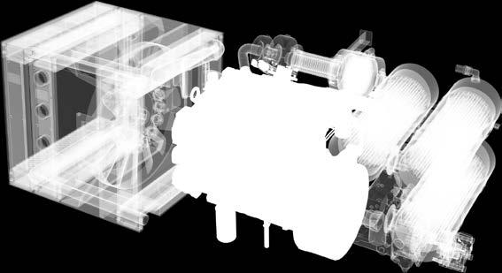 /min 6-cylindrowy rzędowy silnik: chłodzony cieczą, obieg wymuszony turbodoładowany wyposażony w intercooler spełnia normy spalin EU TIER 2 / EPA Stage II.