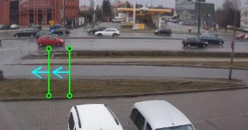 FUNKCJE INTELIGENTNEJ ANALIZY OBRAZU Liczenie obiektów poruszających się w lewą stronę Liczenie obiektów poruszających się w prawą stronę Zasady, obostrzenia konfiguracji funkcji przekroczenia dwóch