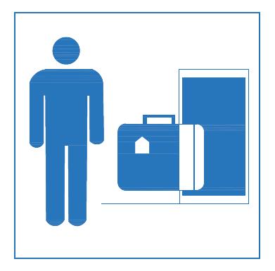 50% ceny biletu. 100% ceny biletu. Przedstawiony na rysunku piktogram oznacza kasę biletową. zachowaj właściwą odległość. stanowiska odprawy paszportowej. punkty informacyjne dla podróżnych.