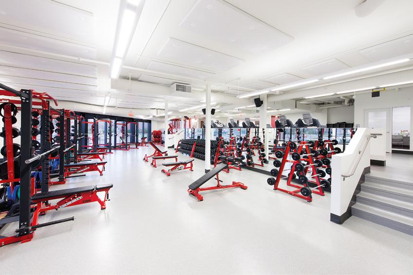 8 nora systems Rozwiązania dla obiektów sportowych Kluby fitness Nowoczesne kluby fitness to połączenie ośrodków sportowych, wypoczynkowych oraz spa.