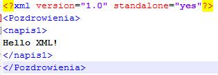 Informatyka sem. III studia inżynierskie Transport 2018/19 LAB 7 XML EXtensible Markup Language - Rozszerzalny Język Znaczników XSD XML Schema Definition Definicja Schematu XML 1.