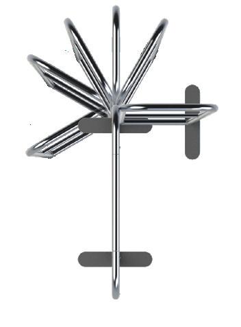 Każda rama posiada 4 magnesy MagLink oraz stopy Twist & Lock.