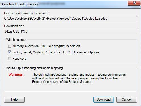 Properties w sekcji TCP/IP w pozycji Ethernet RIO