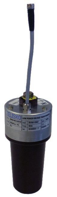 Sensory napięciowe i prądowe 2. Produkty 2.1 SENSORY NAPIĘCIOWE Sensor napięciowy jest montowany z tyłu głowicy typu T, w miejscu podłączenia kolejnego kabla.