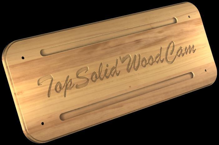 TopSolid'WoodCam Podstawy Obróbka ręczna Przyjrzyjmy się teraz ogólnym operacjom obróbki w TopSolid'WoodCam.