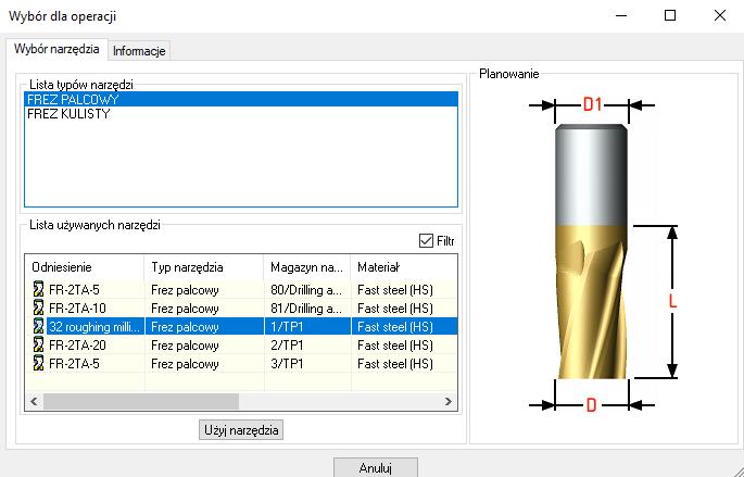 TopSolid'WoodCam Podstawy TopSolid'WoodCam proponuje typy operacji, które można wykonać w zależności od wybranej uprzednio powierzchni, a także w zależności od możliwości twojej