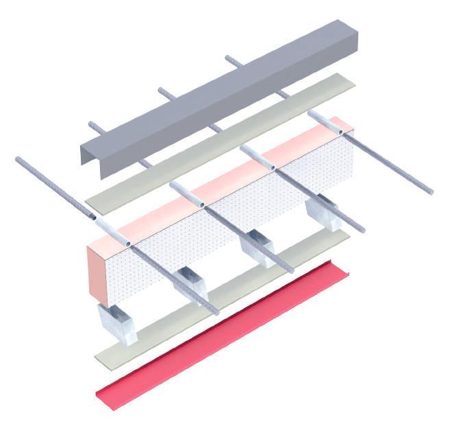 Budowa łączników Thermotec Izolacja Łączniki Thermotec to synteza najlepszych rozwiązań współczesnego budownictwa.