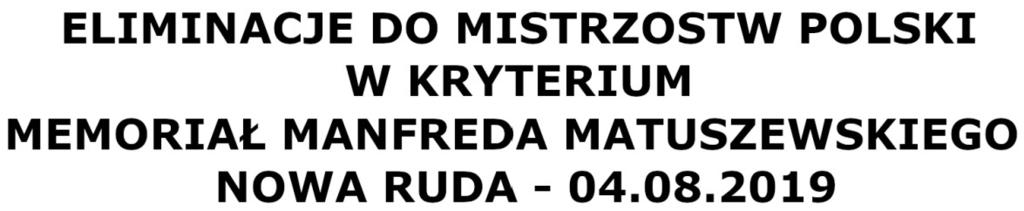 Wyniki wyścigu Dzieci 00-00 M dystans - x00m MIEJSCE 0 OKARMUS PEWNIAK SOWIŃSKI GAJEWSKI JAROSŁAWSKI STELCZYK BIESIADECKI ROBERT OLIWIER BARTEK MILAN GRZEGORZ