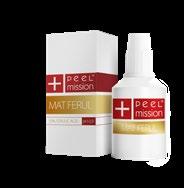 PROFILAKTYKA PRZETŁUSZCZANIA SIĘ SKÓRY Zabiegi z użyciem produktu Mat Ferul Monopeelingi Peel Mission matuje, odtłuszcza skórę.