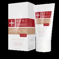 Produkty na zakończenie zabiegów i do stosowania w domu KREMY ANTI ACNE CREAM Anti Acne Cream to lekka, innowacyjna formuła opracowana z myślą o skórze ze zmianami trądzikowymi.