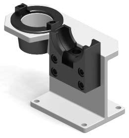 for collet 0 Końcówki ściągające Pull Studs - Podstawki montażowe Assembly block steel - Regały narządziowe