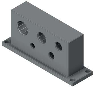 Podstawki montażowe typu ROER do oprawek z chwytem cylindrycznym ROER type clamping assembly devices for cylindrical shank toolholders ontageblock ROER Монтажная подставка типа ROER к патронам с