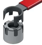 Klucze do nakrętek ER INI Wrench for nuts with ER INI Sicherheitsschlüssel ER INI Ключ для гаек ER МИНИ