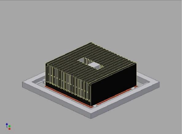 Szczególnie wrażliwe na deformację są detektory o rozmiarach 20 cm x 20 cm, których wymiar liniowy po ogrzaniu może się zwiększyć o 5 mm.