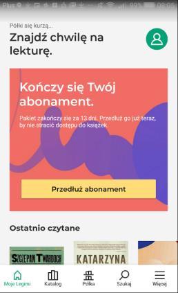 Aktualnie z płatnej usługi dostępu do elektronicznych treści korzysta miesięcznie prawie 60 