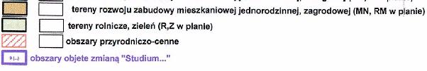 NA 500 LAT 0 25 50 m OBSZAR OBJETY PLANEM ZNAJDUJE SIĘ W GRANICACH PARKU KRAJOBRAZOWEGO "CYSTERSKIE KOMPOZYCJE KRAJOBRAZOWE RUD WIELKICH" MIEJSCOWY PLAN