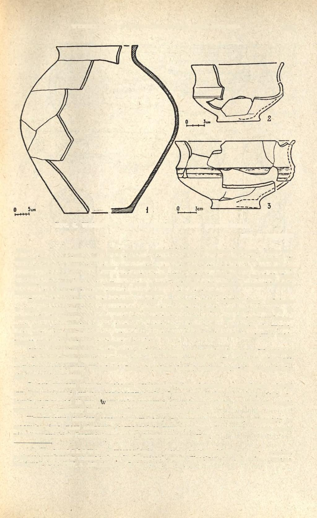 WYNIKI PRAC WYKOPALISKOWYCH KOŁO WOŁOWA 333 Ryc. 4. Wołów, m. pow. Ceramika z pieca garncarskiego Rys. H.