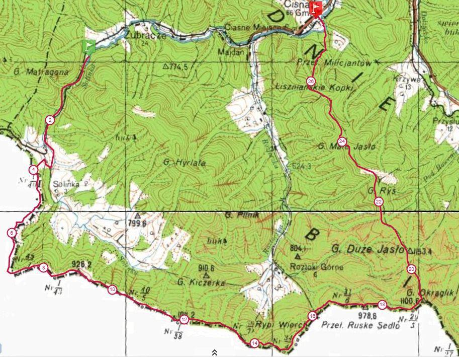 V Limity czasu 1. Zawodników obowiązuje limit czasu na pokonanie trasy Biegu, wynoszący 6h30min. 2.
