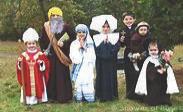 invite all children to dress up as SAINTS or PATRONS for the 7pm Masses each night. Children will walk in the opening and closing procession.