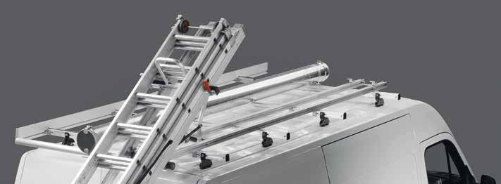 Gracias a este sistema, nuestros equipamientos para furgonetas se pueden diseñar con la máxima libertad, garantizando igualmente altos niveles de seguridad, estabilidad y duración.