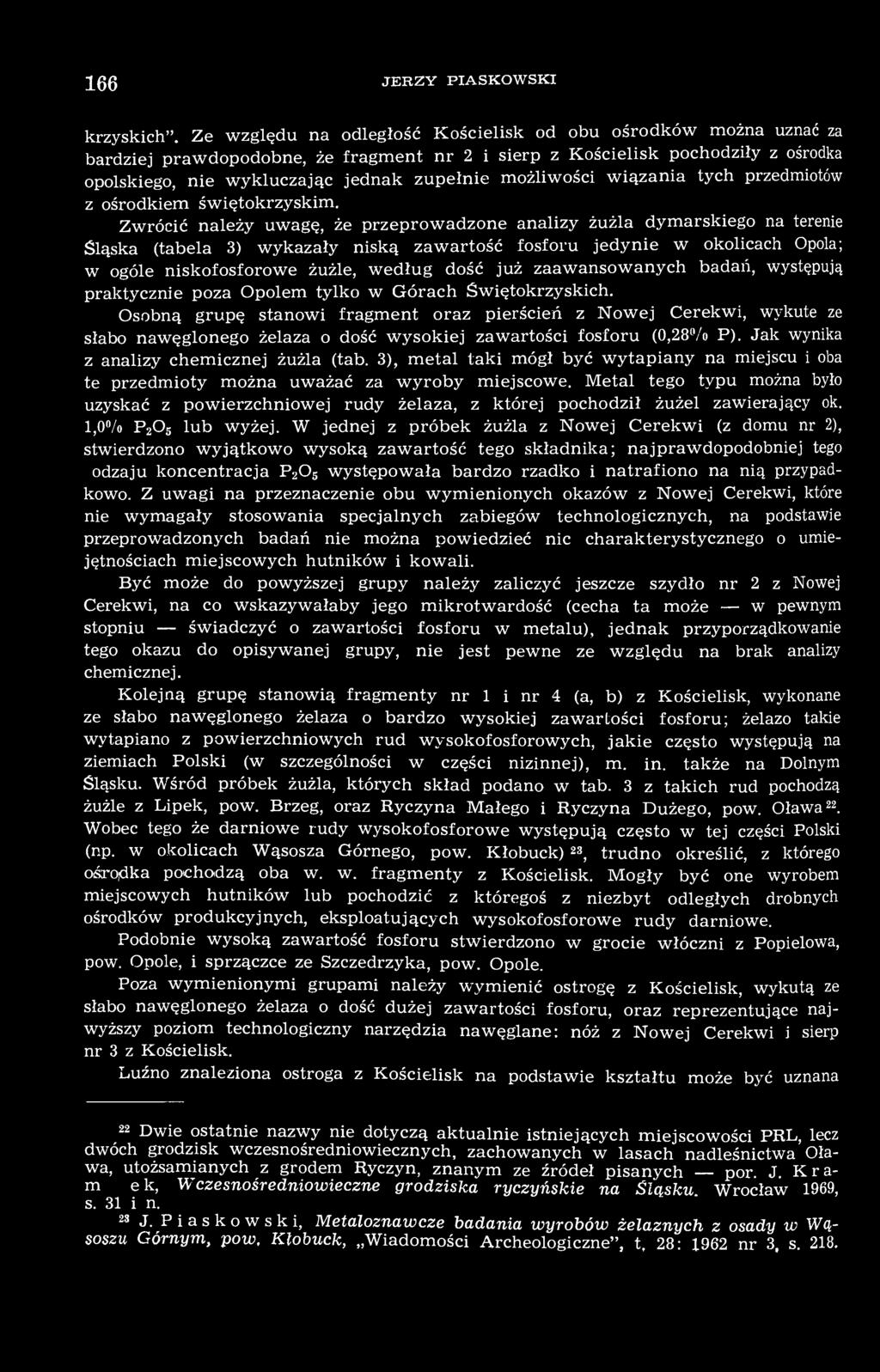 możliwości wiązania tych przedmiotów z ośrodkiem świętokrzyskim.