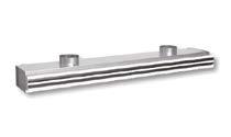LINDAB Nawiewniki / wywiewniki Diffusers Nawiewniki szczelinowe Slot diffusers LD-17 Liczba szczelin Bez skrzynki without plenum box Cena [EUR/szt.
