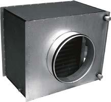 NAGRZEWNICE POWIETRZA Nagrzewnice wodne Water heaters Chłodnica wodna prostokątna Water cooler for rectangular ducting SVA Cena [EUR/szt.] Price [EUR/pc] Cena [EUR/szt.