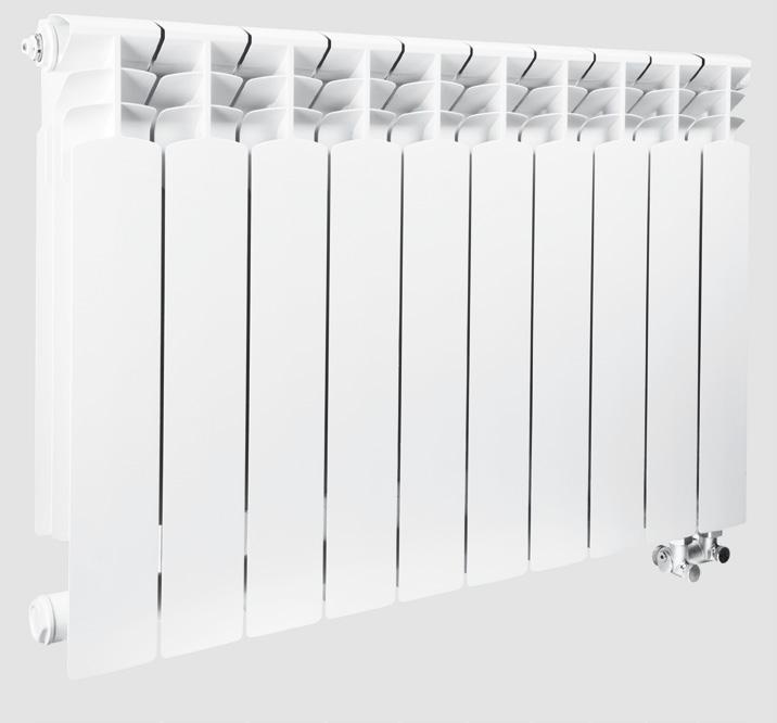 (wysokość) x 804 mm (szerokość) x 90 mm (głębokość) Waga jednego członu: 1,3 kg Moc grzewcza jednego członu: 112 W