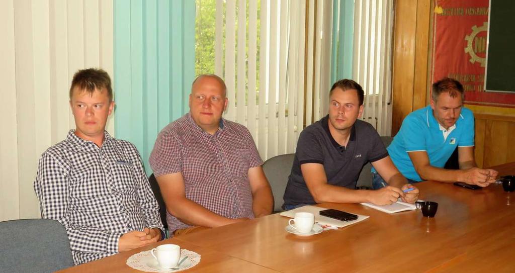 Filip Szramkowski, Jarosław Bolt, Jakub Nowicki, Sławomir Wnuk