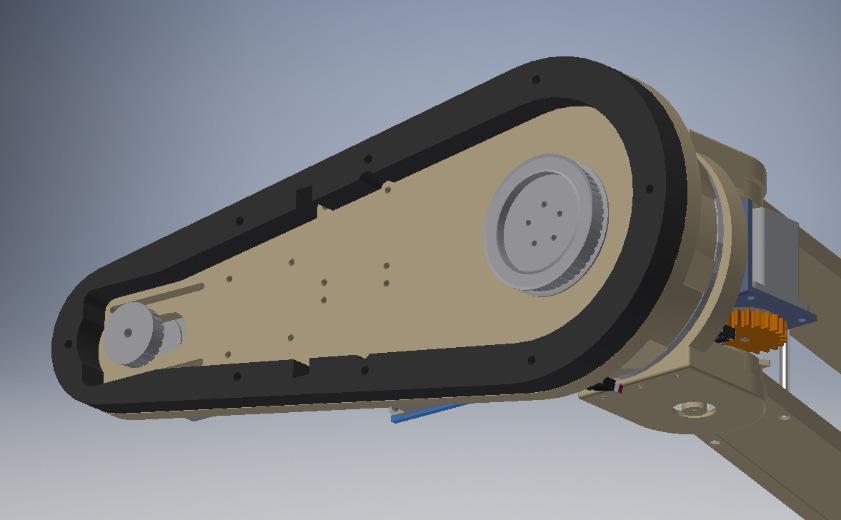 Projekt robota antropomorficznego wykonanego w technologii druku 3D 265 Na rys.