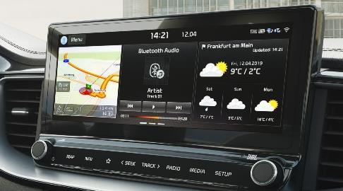Tuner radia cyfrowego DAB+ Kia Supervision Cluster cyfrowe zegary z