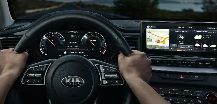 wykrywania pieszych i rowerzystów Kia Blind Spot Collision Warning (BCW) - system monitorowania martwego pola w