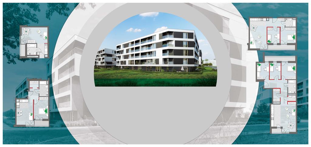 60,56 m 2 T R Z Y P O K O J O W E BALKON: 5,62 m 2 95,57 m 2 C Z T E R O P O K O J O W E