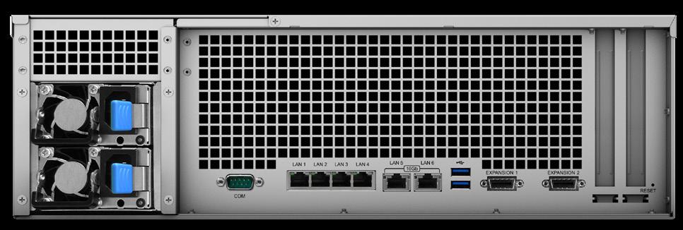0 Zaplanowane włączanie/wyłączanie Wentylator obudowy Napięcie wejściowe zasilania prądem zmiennym Częstotliwość zasilania Ośmiordzeniowy procesor Intel Xeon D-1541 2,1 GHz z akceleracją do 2,7 GHz