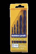 Komplety wierteł / Drills sets / Bohrer-Sets / Комплекты сверл KOMPLETY WIERTEŁ BAILDON PROFI NWKa