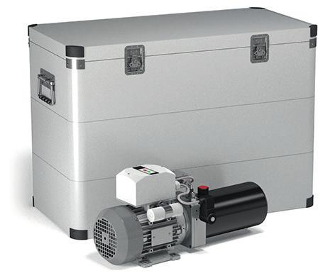 dla HCU Manual/Manual+ 1,35 l/min na zamówienie Przenośne agregaty pompowe Opis EUR