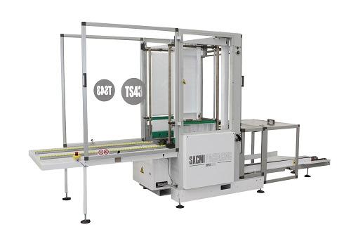 TS 43 sztaplarka automatyczna do TF 12 Specyfikacja techniczna: wymiary arkuszy: Min 340x420 / Max 1270x960 (mm) wymiary kartonów: Min 200x300x60H / Max 600x600x240H (mm) wydajność: w zależności od