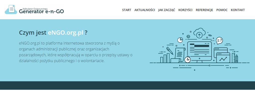 1. Dostęp do serwisu Dostęp do Generatora engo jest możliwy pod następującym adresem www: http://engo.org.