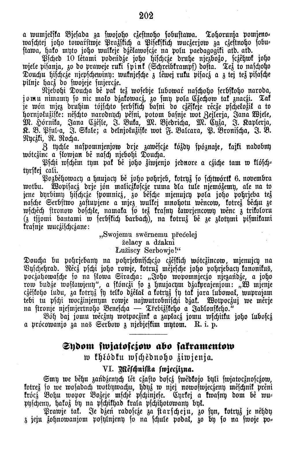 m a wumjekska B jesad a za sw ojoho czestnoho sobustaw a.