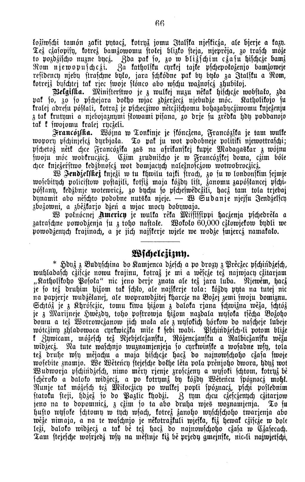 fiß koziwschi ta m ö n zakit pytacz, kotryz jo m u Jta lsk a njeskicza, ale bjerje a kazy.