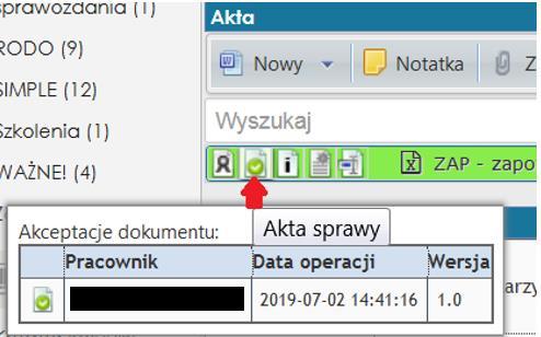 2.3 Akceptacja (podpis) zapotrzebowania Zapotrzebowanie w systemie EZD może przygotować każdy pracownik, jednakże zaakceptować powinien wyłącznie KIEROWNIK.