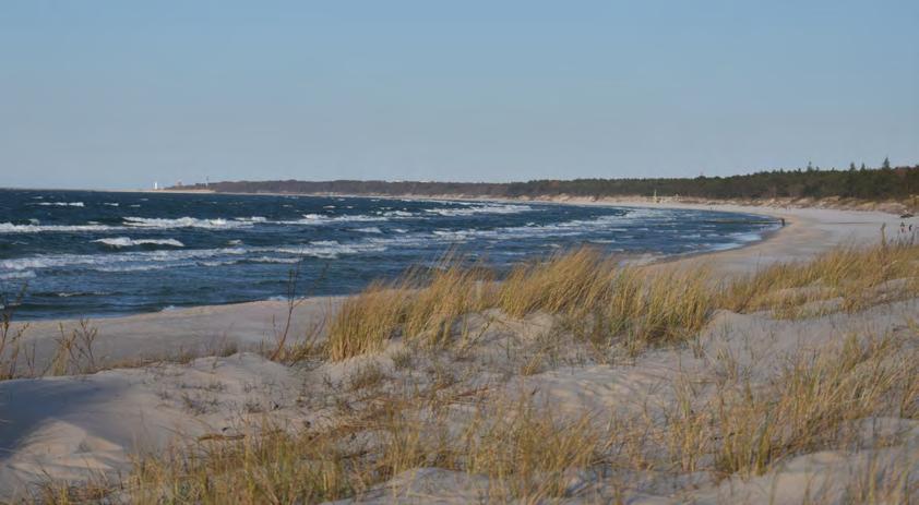 DŹWIRZYNO Obiekt położony jest 450 m od plaży, 12 km na zachód od Kołobrzegu. Położony jest na dużym, ogrodzonym terenie zielonym (blisko 2,6 ha).