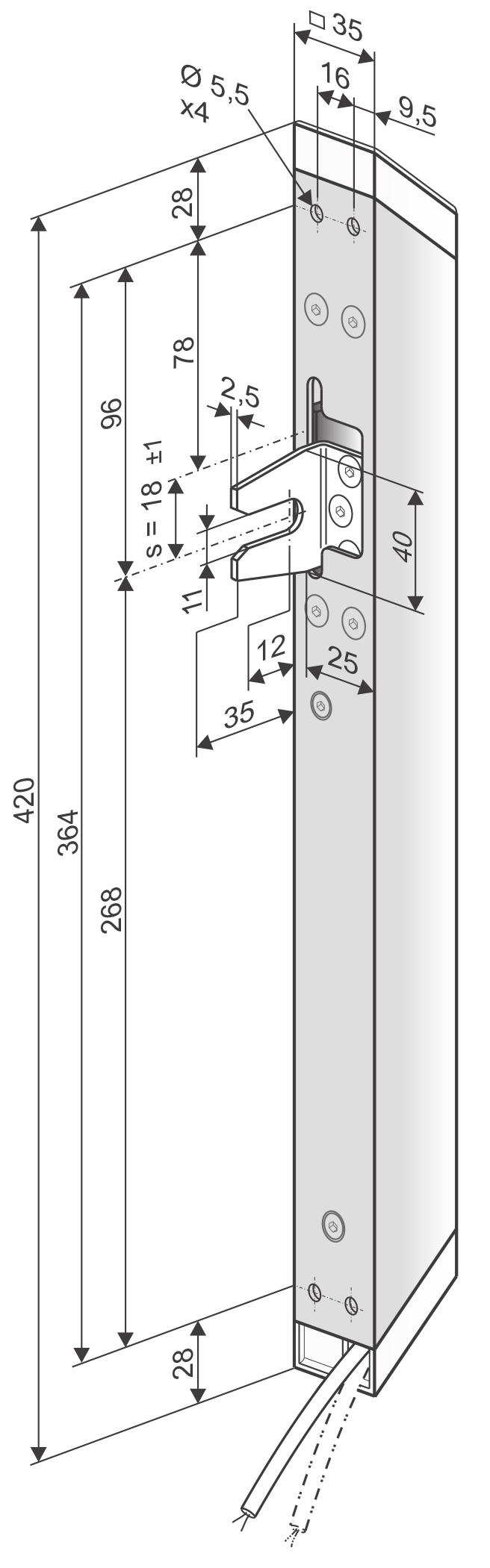 wymagañ profili R3 Z wewnêtrzn¹ krañcówk¹ i kontrol¹ sekwencyjn¹ do napêdów PL6 S1 / PL10 S1 (I A =0,8A) 02 R4 Kompatybilnośæ z M-COM, wewnêtrzna krañcówka i kontrola sekwencyjna do napêdów S3 / S12