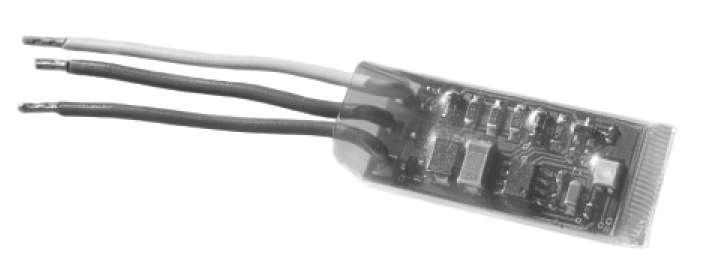 .. + 70 C 45 x 17 x 6 mm 3 przewody 0,5 mm 2 x 50 mm Numer produktu: Zastosowanie: Napiêcie znamionowe: Programowalne napêdy: Zawartośæ: W³aściwości/ wyposa enie: Nie zawiera zasilacza 24V DC!